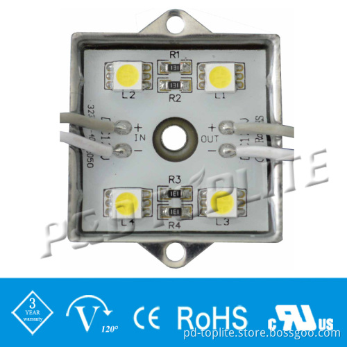 CE IP65 5050 0.96W Waterproof LED Module (36*36mm)